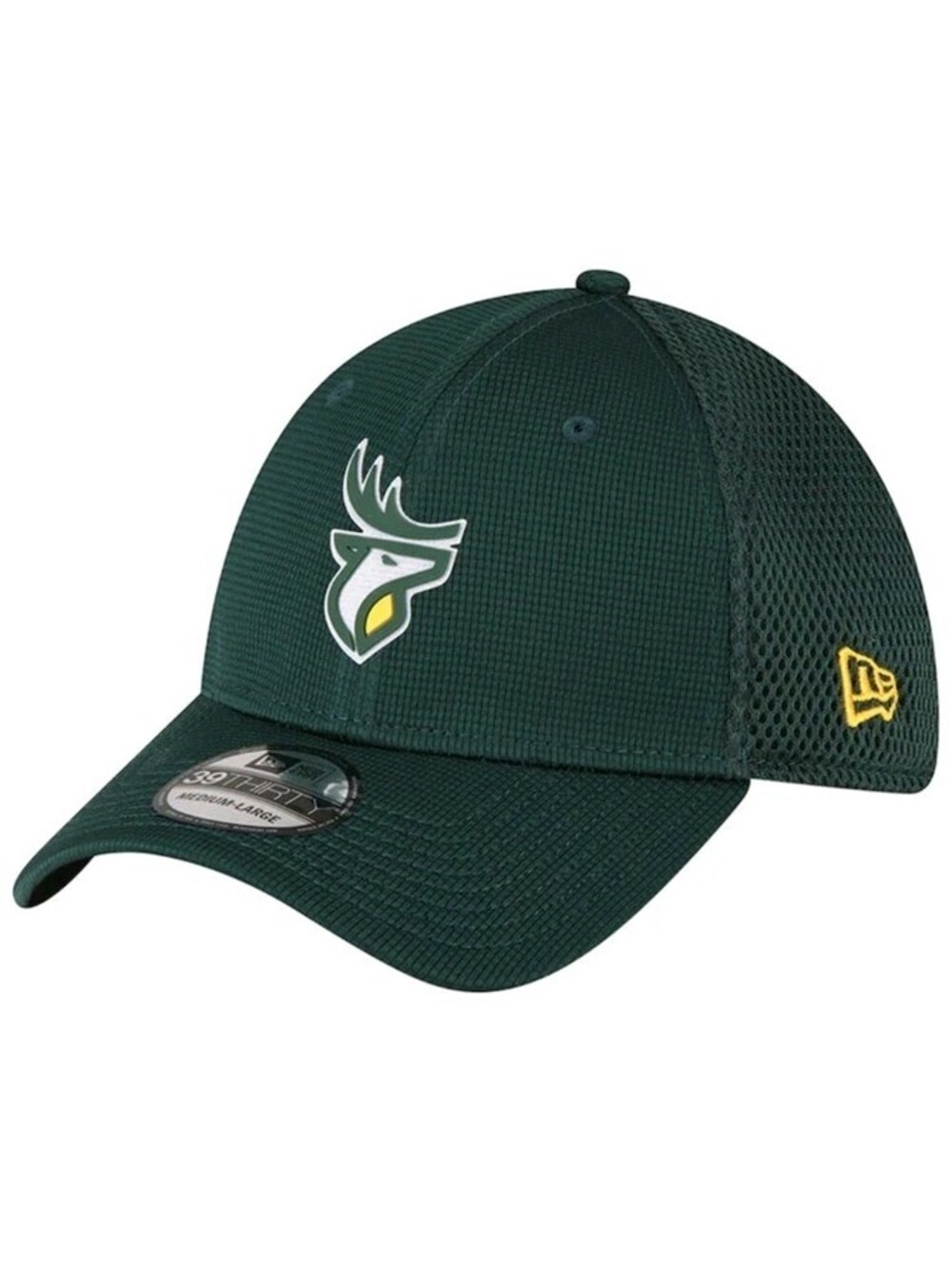 CFL Edmonton Elks New Era Sideline 39THIRTY Flex Hat Green Size Medium Large M/L